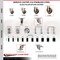 Service Caster 5 Inch 316SS High Temp Glass Filled Nylon 12mm Threaded Stem Caster Brake SCC-SS316TS20S514-GFNSHT-TLB-M1215 - alternate 2